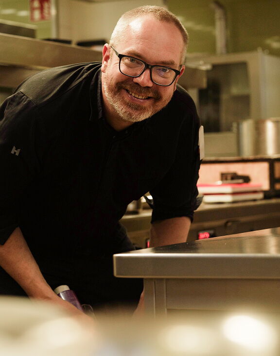 Spitzenkoch bei der Arbeit Stuttgart Gastronomie
