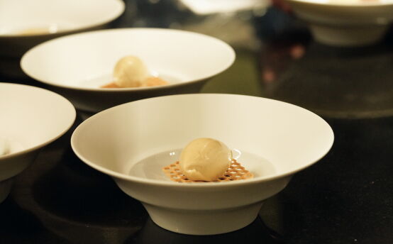 Gourmet Vorspeise im Sternerestaurant Stuttgart